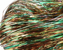 Tinsel Blend Hair, Copper Peacock